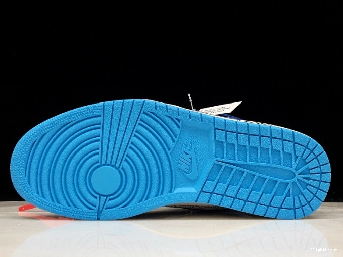 AQ0818-148 Blue 1 Off-White UNC Powder Jordan Air 1004